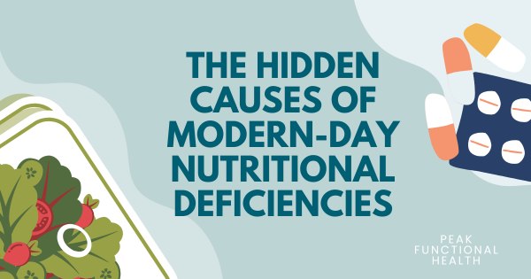 Hidden Nutrient Deficiencies: What’s Draining Your Health?